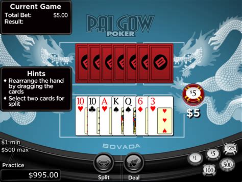  pai gow poker online free
